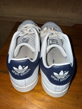 adidas Stan Smith Classic White/ Navy Sneakers Men’s 14